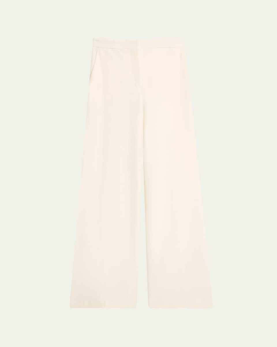 Ponte Wide Leg Trousers